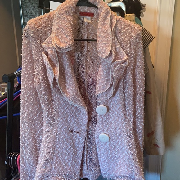 Women’s jacket soft pink - Picture 2 of 7